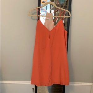 Lavender Brown Silk mini dress